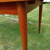 Table extensible vintage en teck