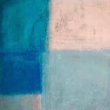 Blue Abstract Painting
