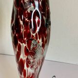 Zoomorphic blown glass vase from the 70s