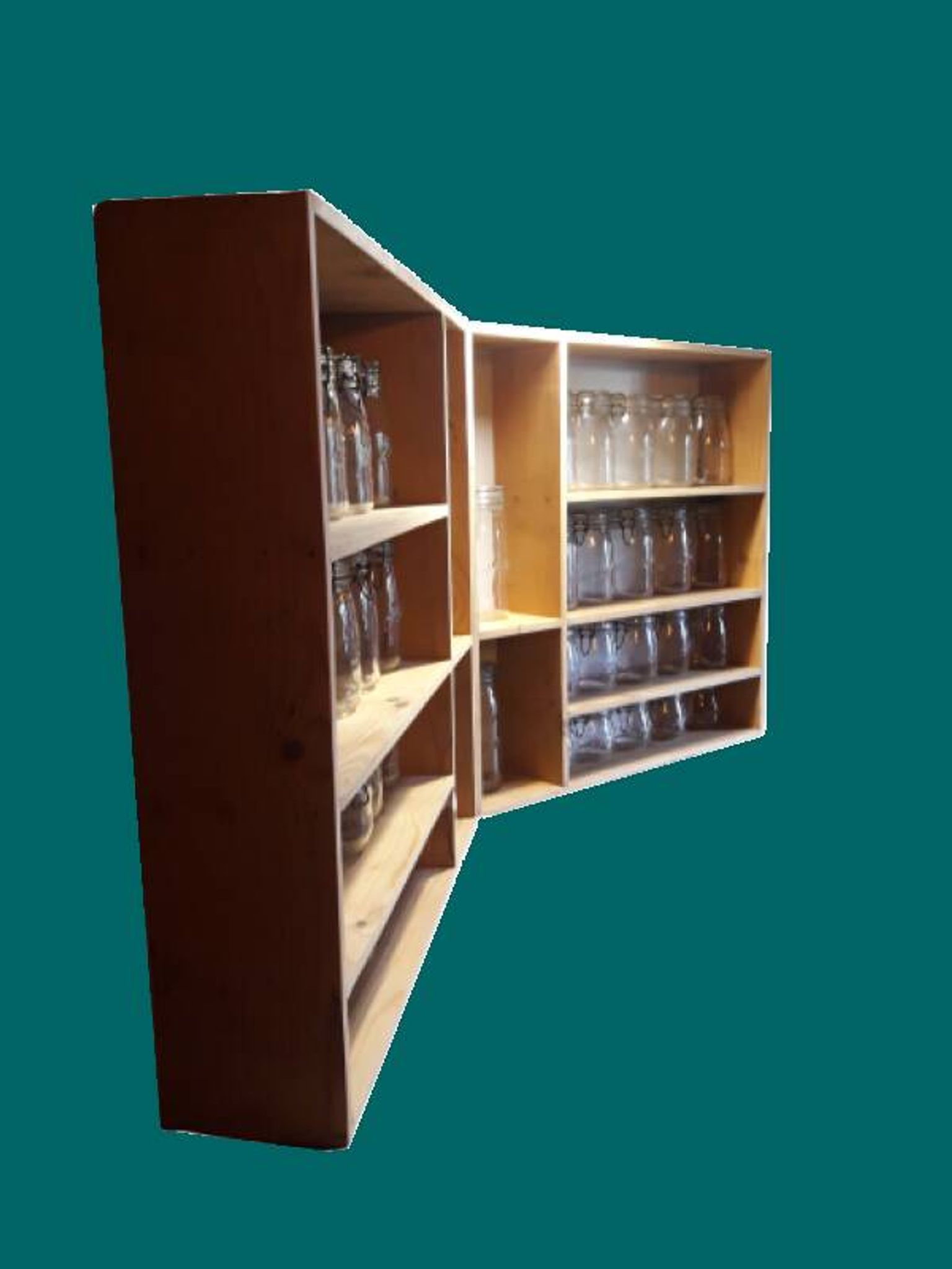 Spice shelves L1.6mxH79cm