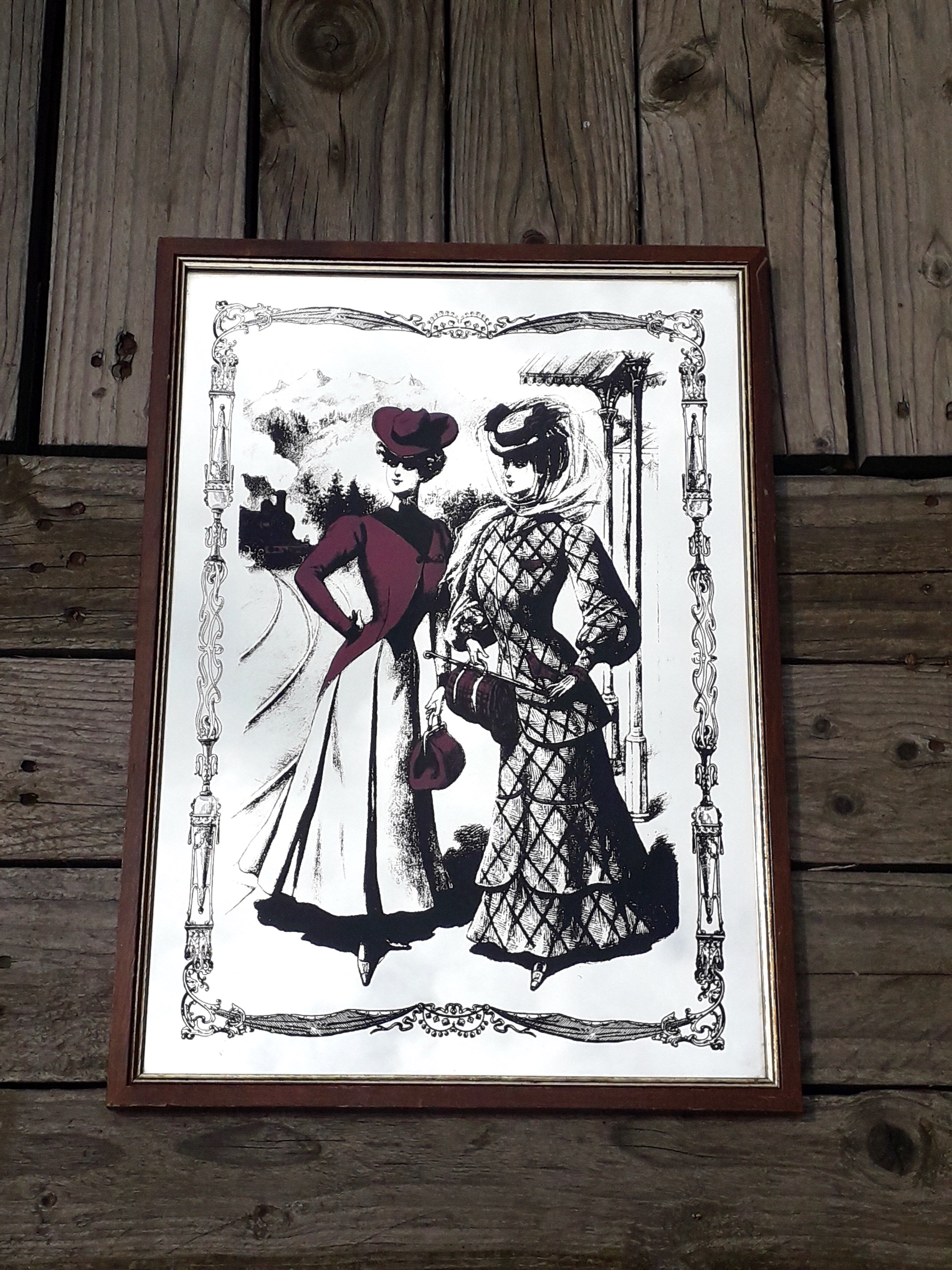 Miroir illustré 1960 42x30cm