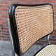 Set of 4 vintage chairs  Cesca B32 in black and chrome