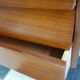 Scandinavian style wood desk 1960s