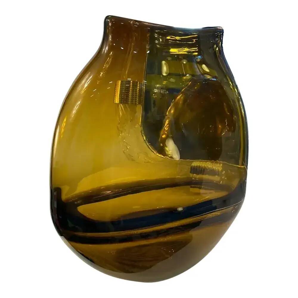Italian Artistic Murano Glass Vase by Simoeng