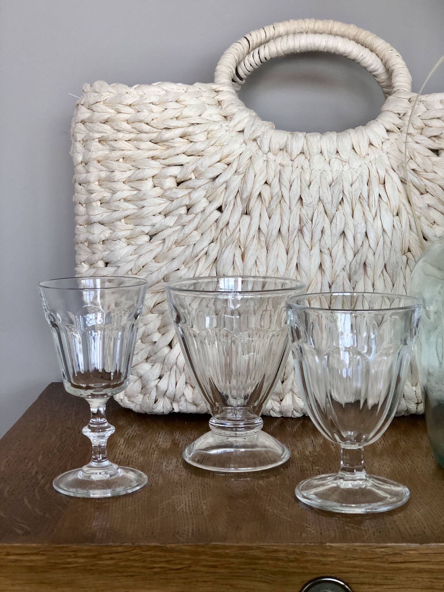 Lot of old glasses
