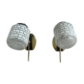 Vintage lamp wall lamp appliques 1950