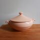 Pink Digoin soup bowl
