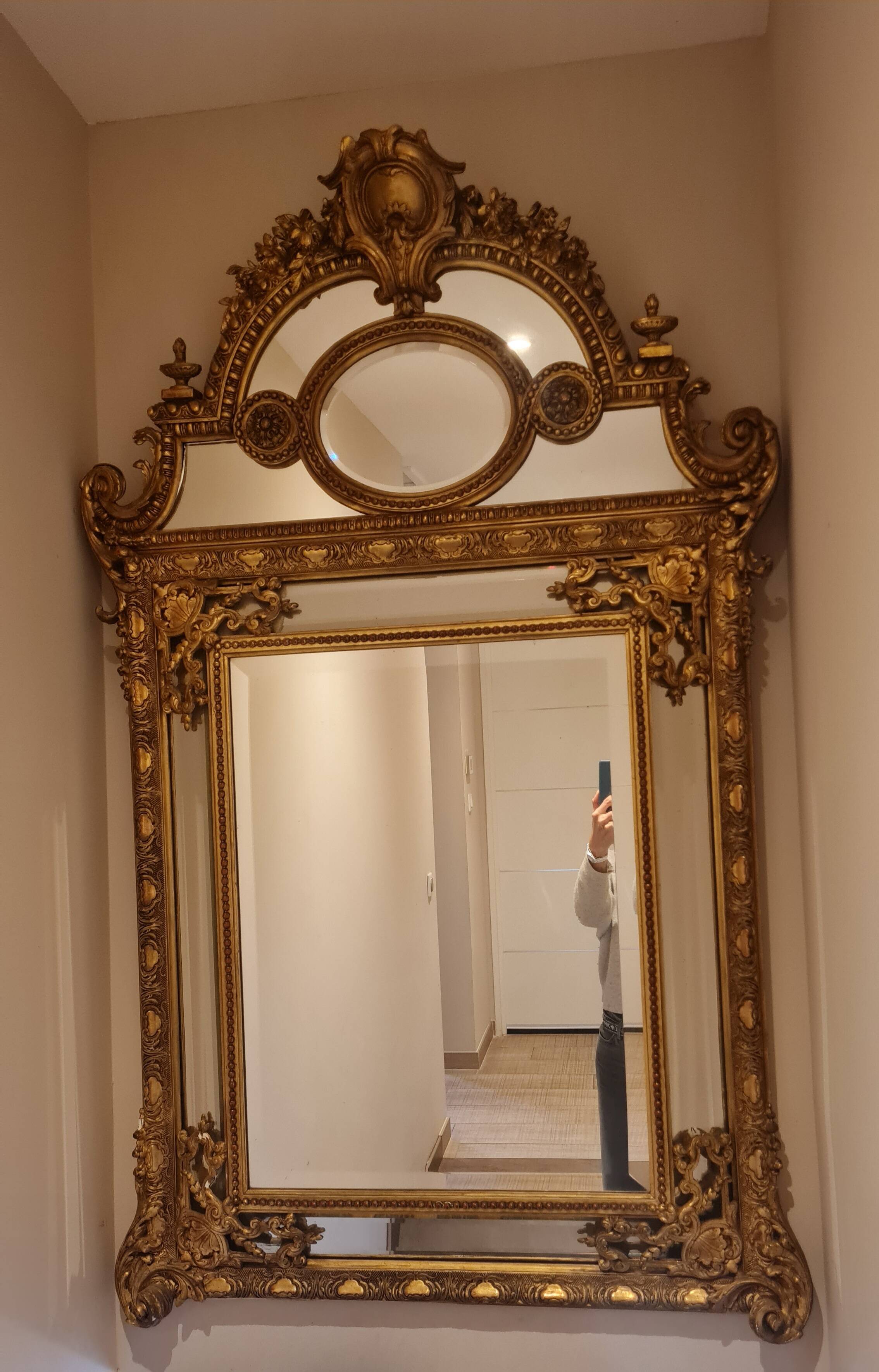 Antique mirror