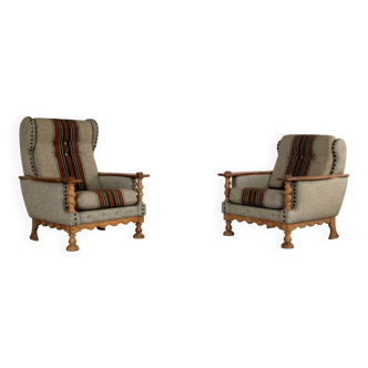 brutalist armchairs | easy chairs | 60s | Danish