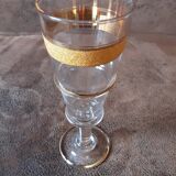 Set of 5 vintage digestive glasses