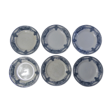 Iron earth 6 flat plates medaillon