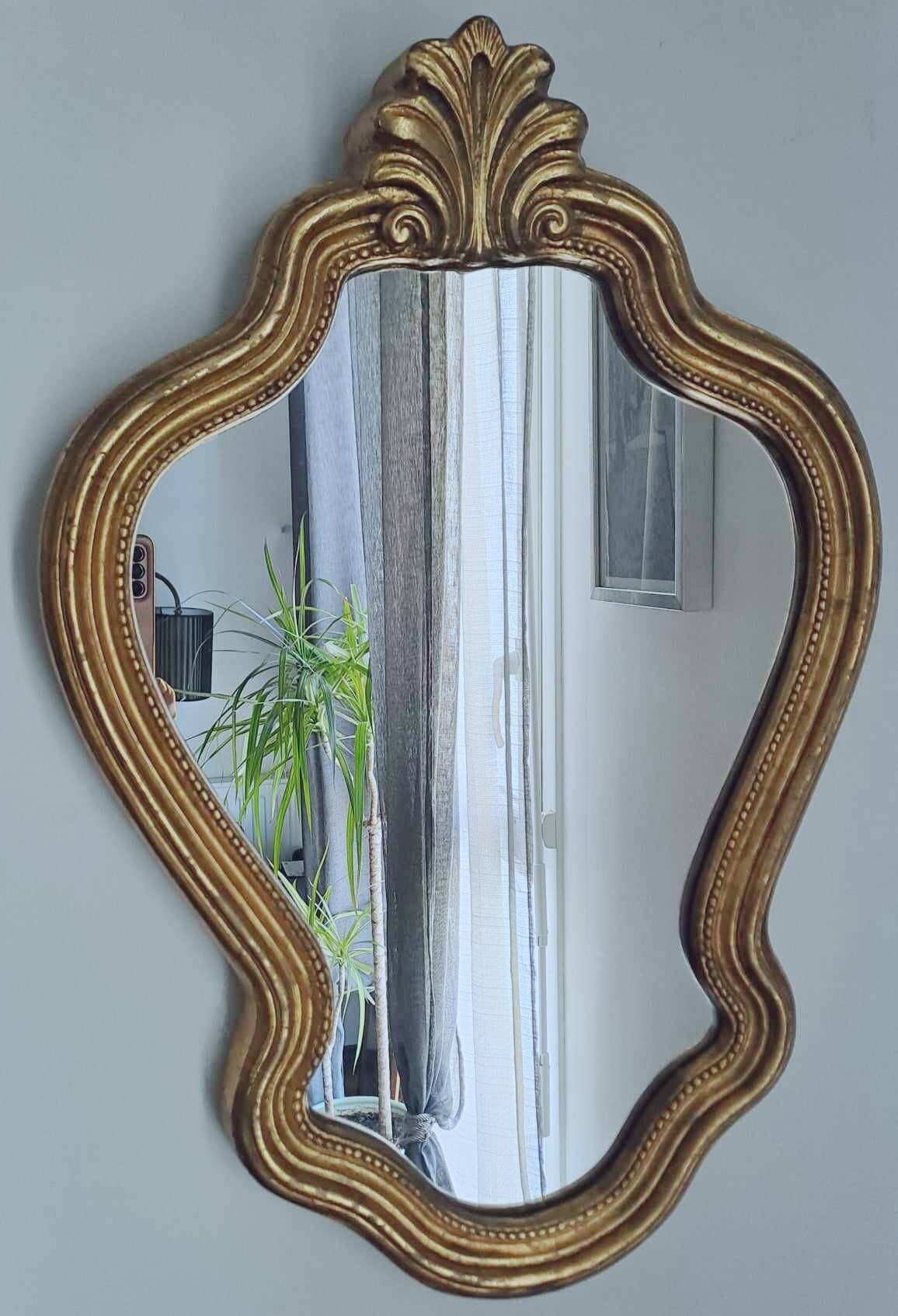 Rocaille Louis XV style mirror height 52cm