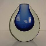 Murano Sommerso Glass Vase, Italy, 1960s