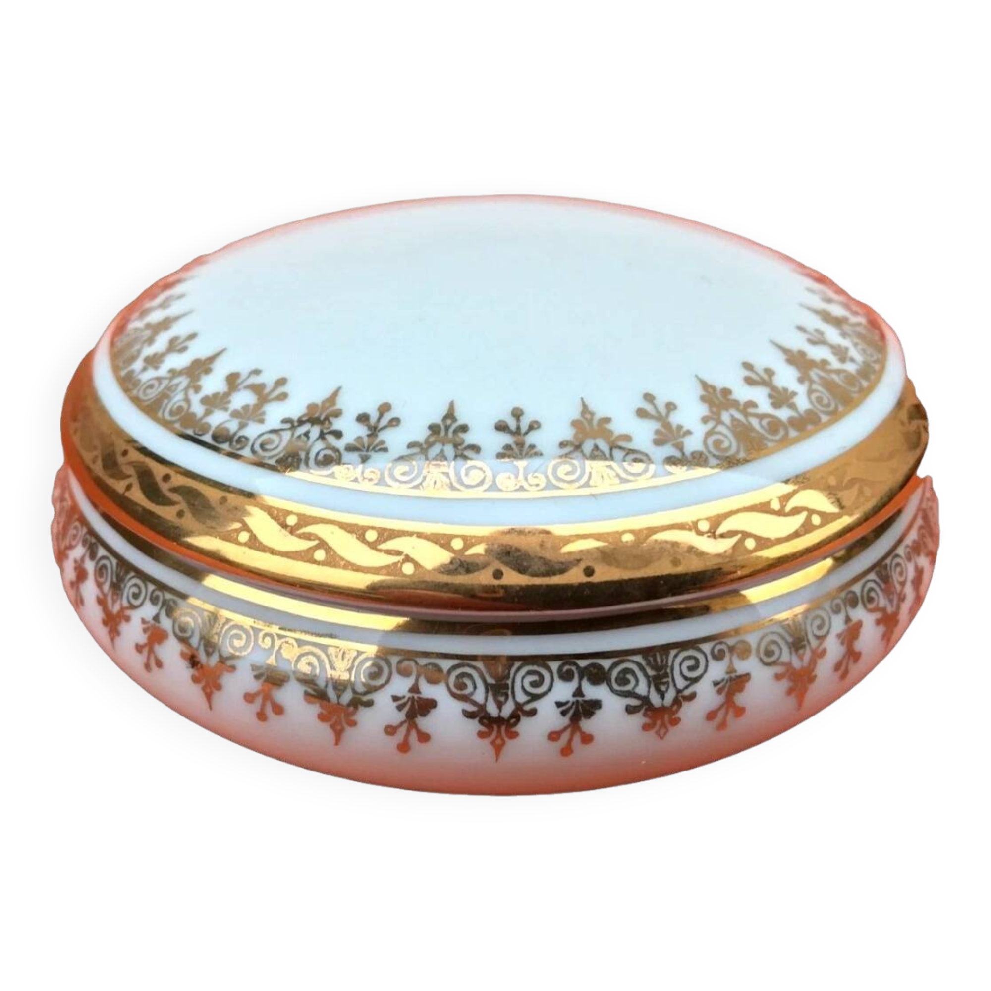 Bonbonnière / Jewellery Box Limoges Porcelain France