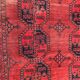 Large carpet former Turkmen afghan handmade 286 X 342 CM