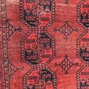 Large carpet former Turkmen afghan handmade 286 X 342 CM