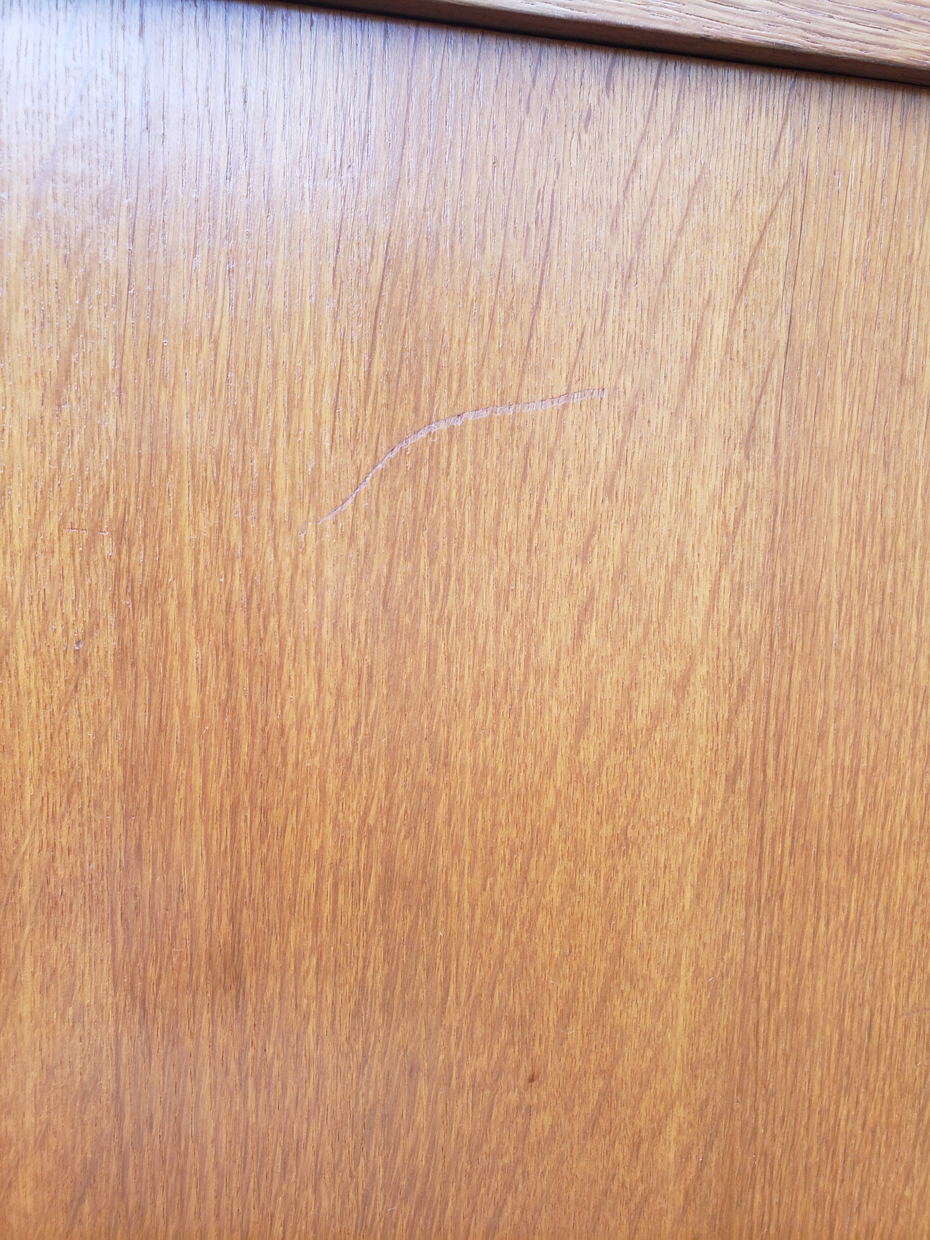 Buffet chest of drawers vintage golden honey