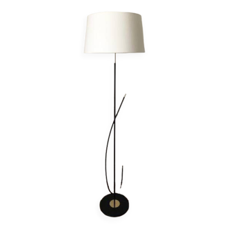 Arlus floor lamp from the 50s - 60s black and gold