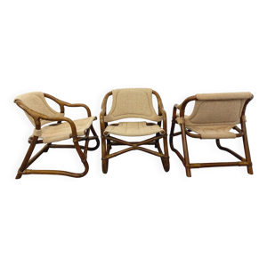 Suite de 3 fauteuils - esprit