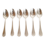 Dessert spoons, silver teaspoons, Félix Frères 18G