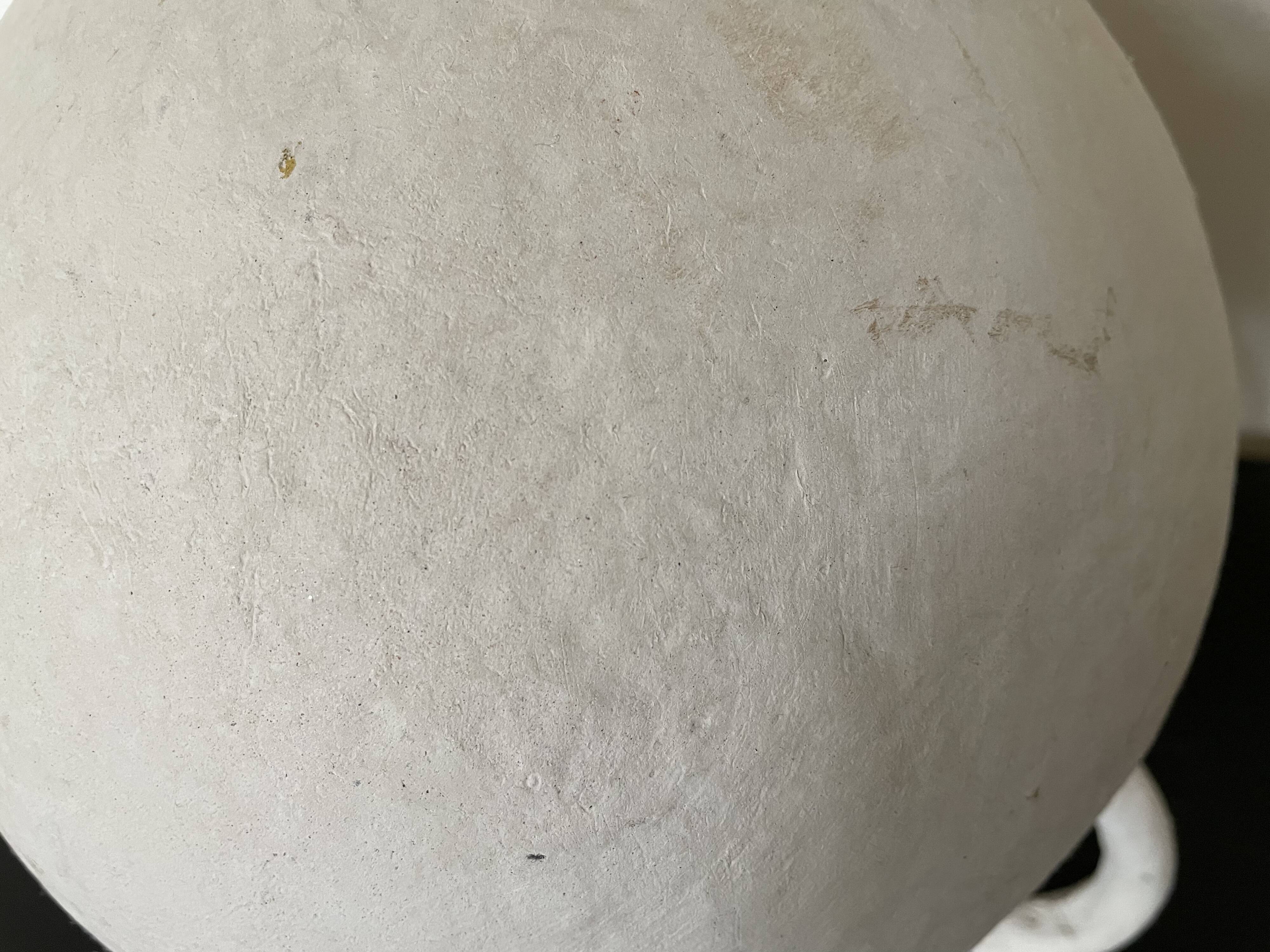 Vase rond papier mâché H23 x L28
