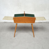 Compass foot sewing basket, 1960