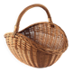 Caramel rattan basket