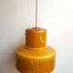 Suspension vintage en opaline