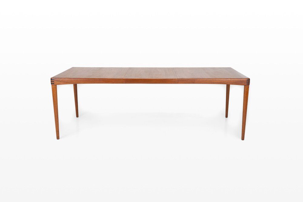 Extendable dining table by H.W. Klein for Bramin, 1960s