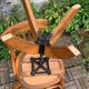 Pair of Baumann rotating screw chairs 1960