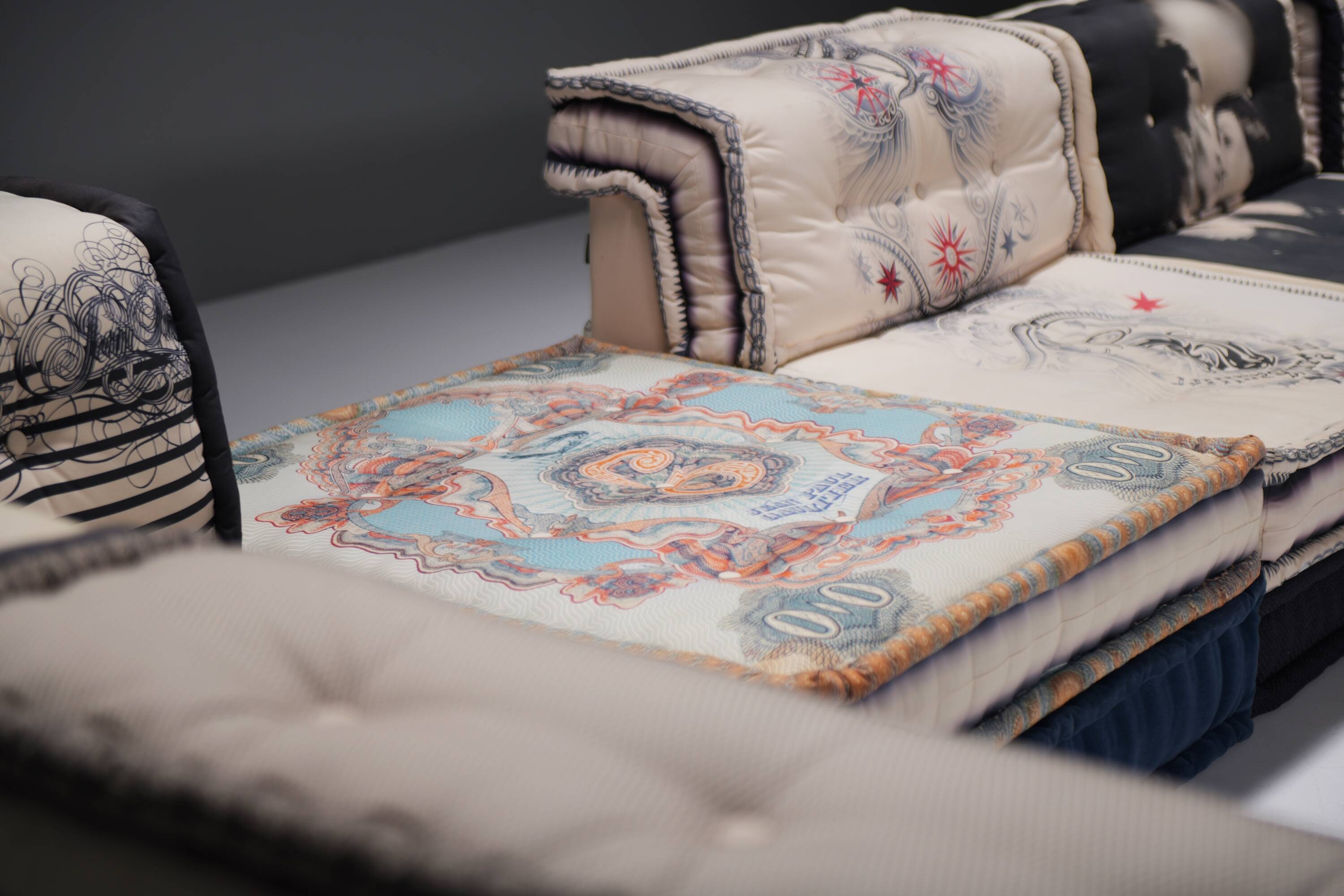 Mah Jong ‘Jean-Paul Gaultier’ edition by Hans Hopfer for Roche Bobois France