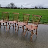 Set of 5 Baumann bistro chairs model Tacoma.