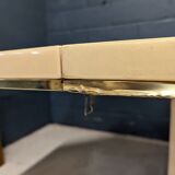 Table laquée blanc Eric Maville