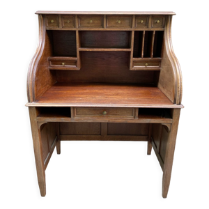 Bureau secrétaire ancien bois