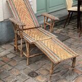 Rattan chaise longue 1910/1920
