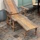 Chaise longue rotin 1910/1920