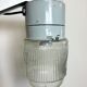 Industrial Aluminium Wall Light with Ribbed Glass from Elektrosvit, 1970s