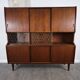 Double enfilade bar in teak by Poul M. Jessen for PMJ Viby, Denmark, 1950.