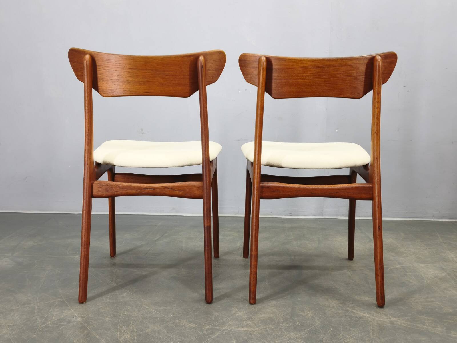 Set of 4 Danish Teak Dining Chairs by Schionning & Elgaard, 1960s