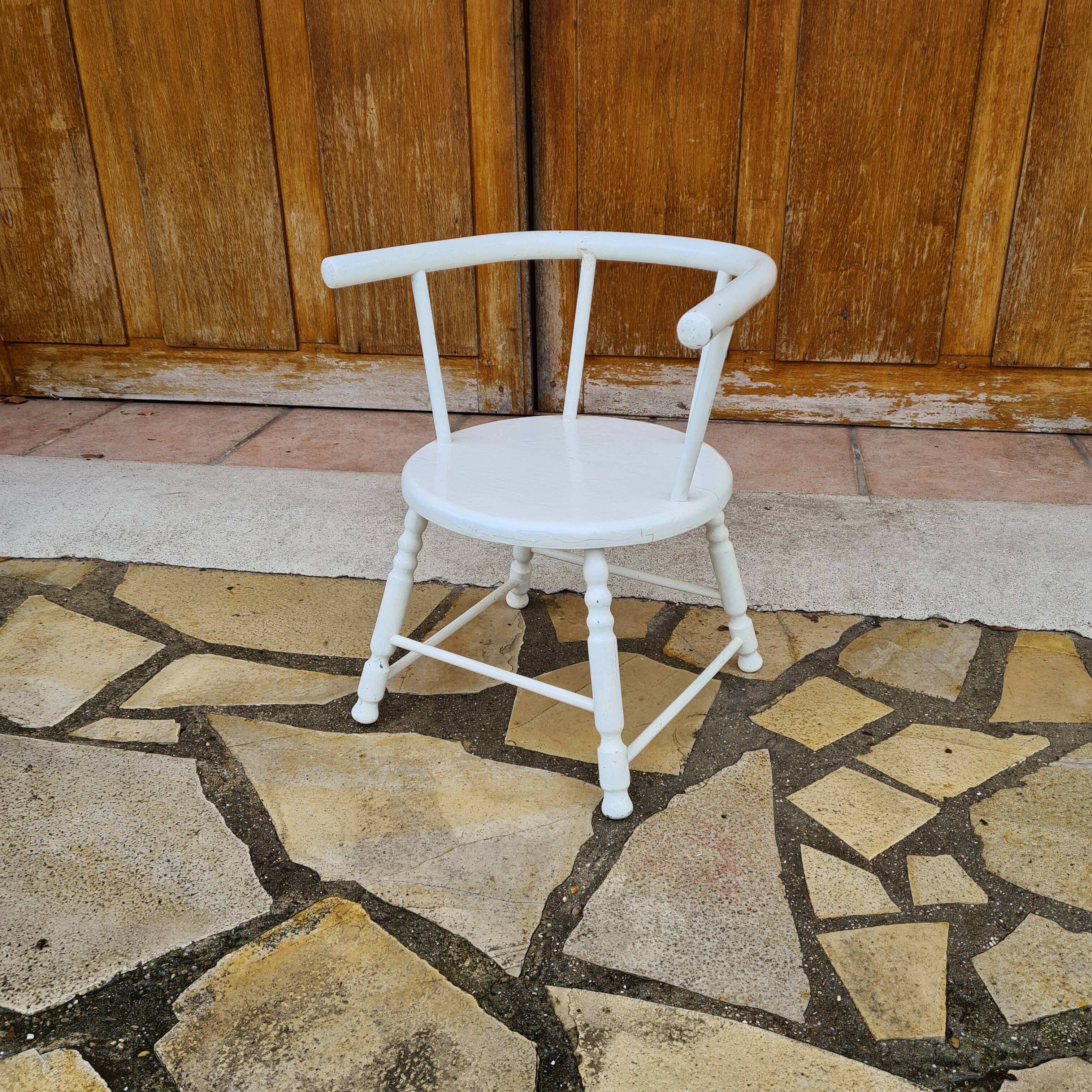 Vintage children's armchair