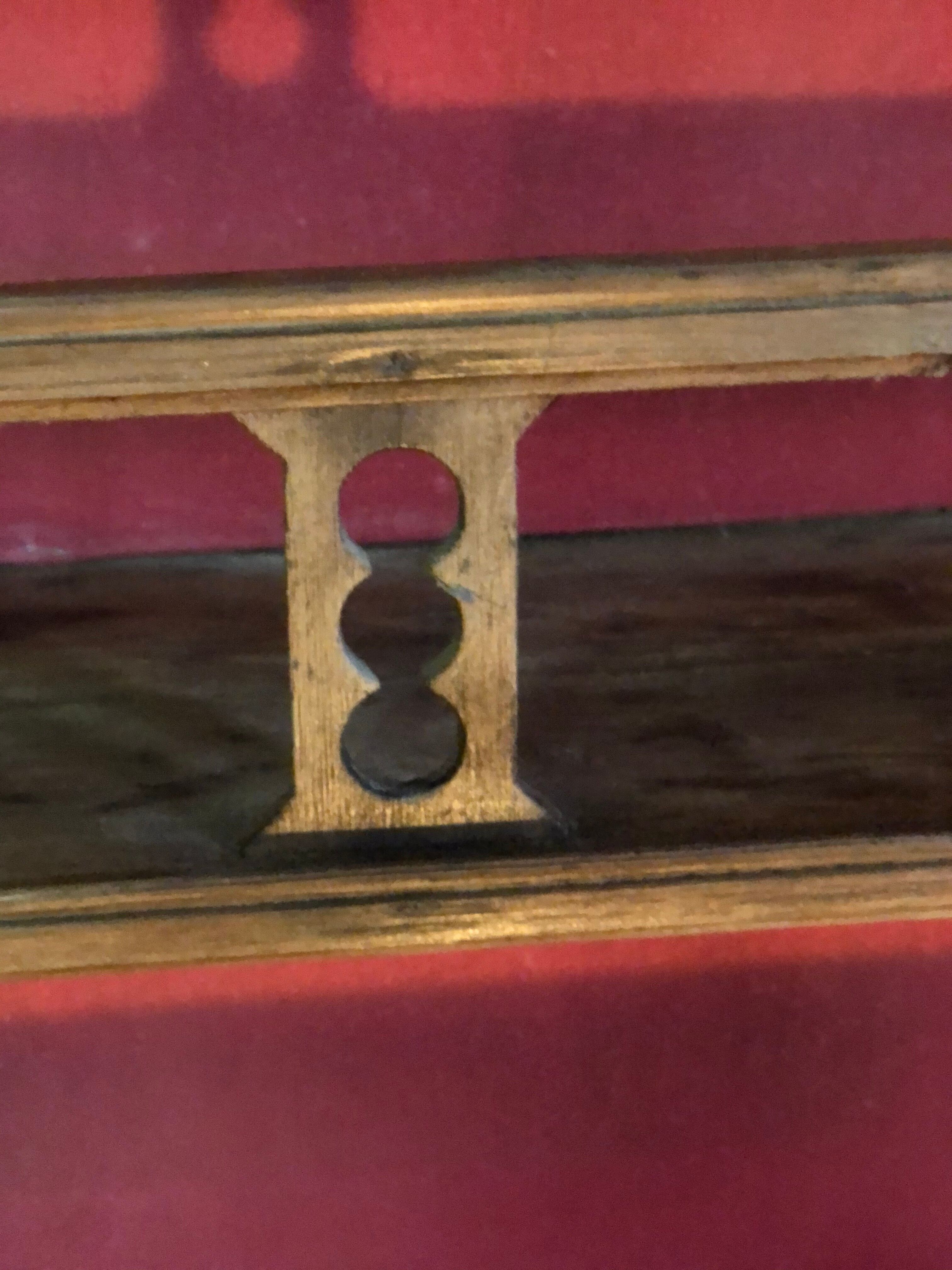 Pichepin shelf 19th sculpted
