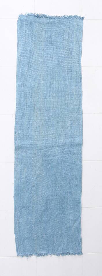 2x8 Vintage Light Blue Runner Rug, 57x203Cm