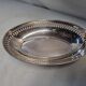 Silver-plated metal centrepiece, Ercuis mid-20th century.