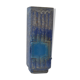 Vase fat lava blue - Strehla Keramik, made in West Germany 1970