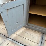 Oak vessel with grey patina