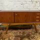 Scandinavian teak TV cabinet sideboard from the 60s