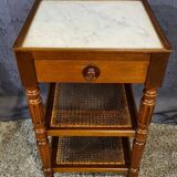 Mahogany serving trolley