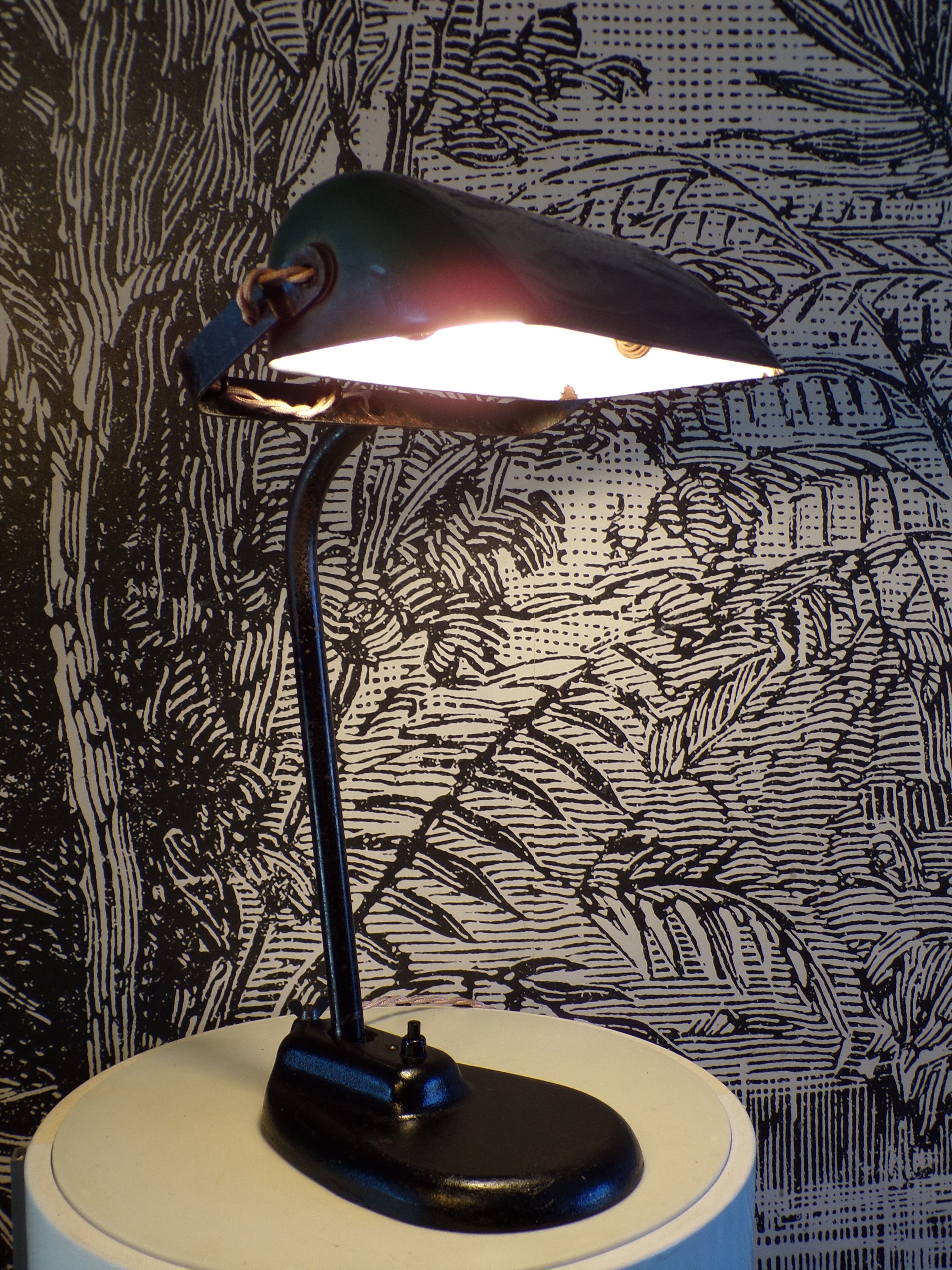 Lampe de banquier Bauhaus HNB Badenia
