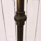 Wrought iron lamp, weather vane, Marolles workshop, Jean Touret
