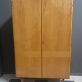 Wardrobe cabinet in Ash wood by František Mezulánik  for Novy Domov